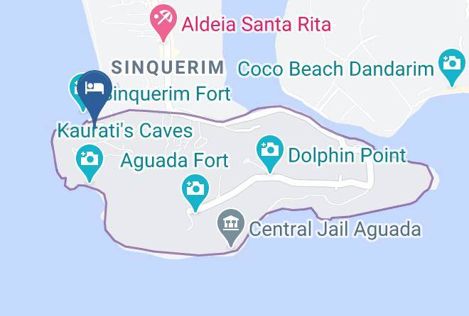 Bardez - Taj Fort Aguada Resort & Spa Goa Maps