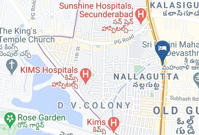 Secunderabad - Taj Home Hotel Maps