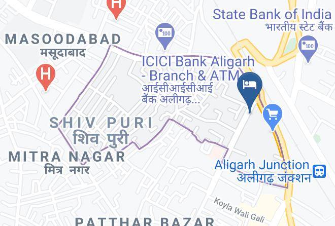 Aligarh - Taj Hotel Maps