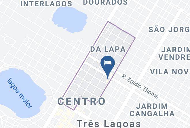 Tres Lagoas - Taj Hotel Maps