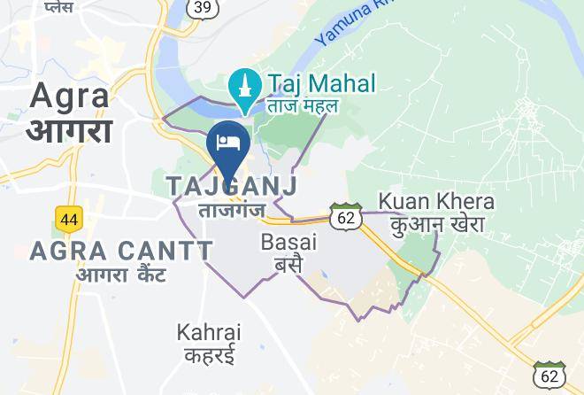 Agra - Taj Inn Hotel Maps