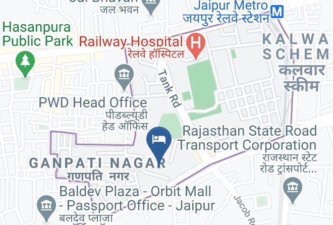 Jaipur - Jai Mahal Palace Jaipur Maps