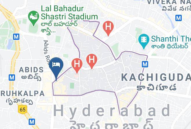 Hyderabad - Taj Mahal Hotel Maps