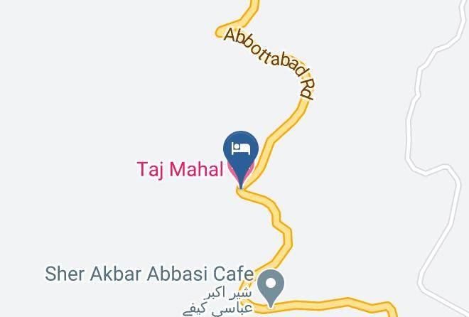 Peshawar - Taj Mahal Hotel Maps