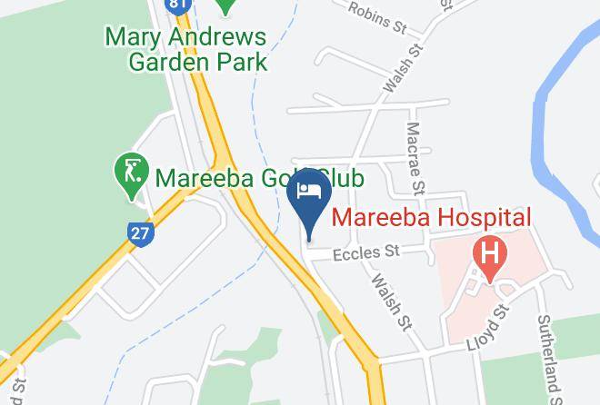 Mareeba - Taj On Byrnes Mareeba Luxury Accommodation Maps