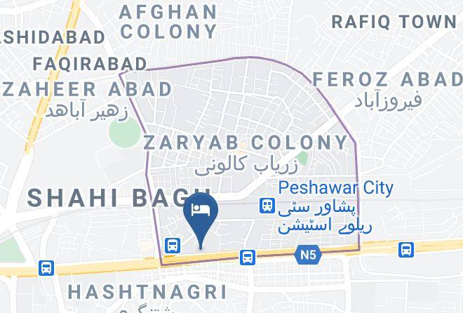 Peshawar - Taj Palace Hotel Maps