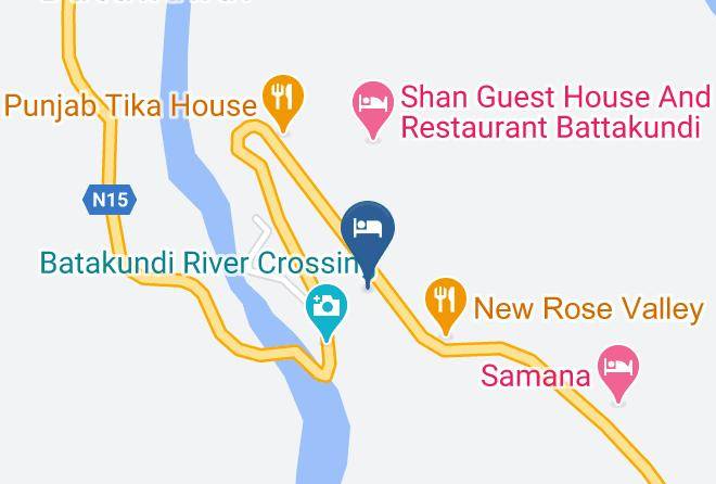Peshawar - Taj Pearl Continental Hotel Maps
