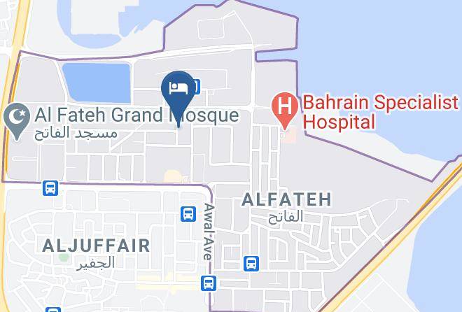 Manama - Taj Plaza Hotel Maps