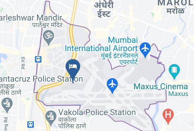 Mumbai - Taj Santacruz Maps