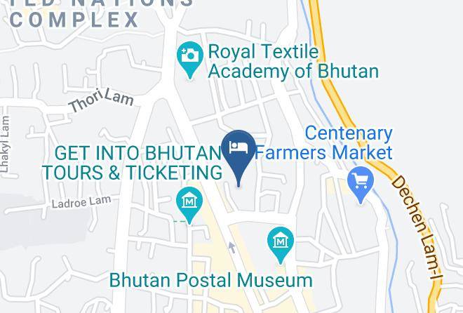Thimphu - Taj Tashi Maps