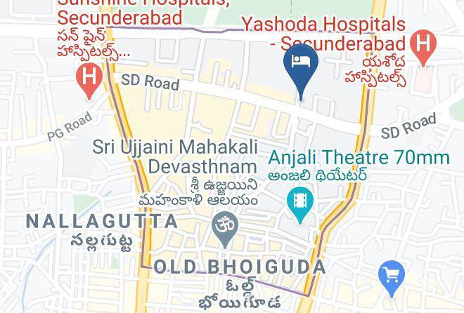 Secunderabad - Taj Tristar Maps
