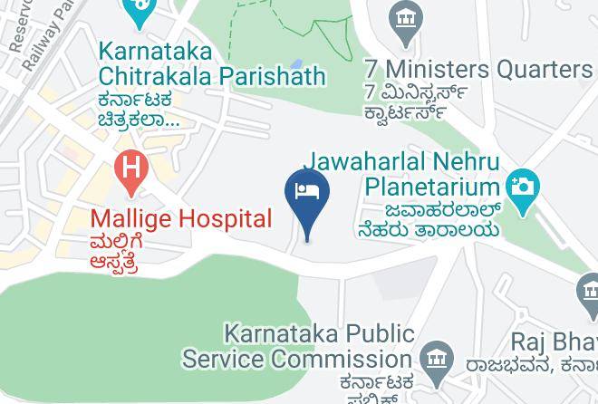 Bengaluru - Taj West End Bengaluru Maps