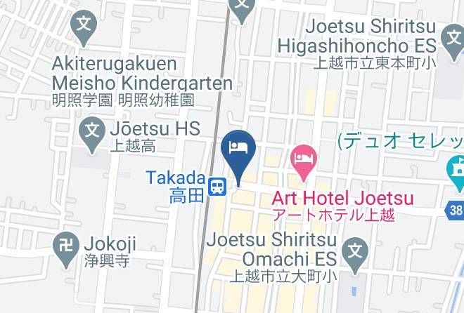 Joetsu City - Takada Terminal Hotel Maps