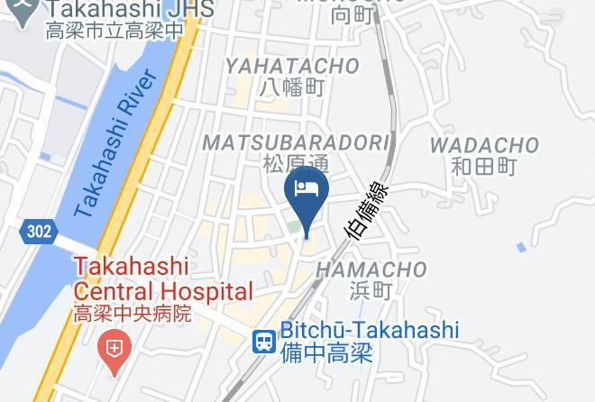 Takahashi City - Takahashi International Hotel Maps