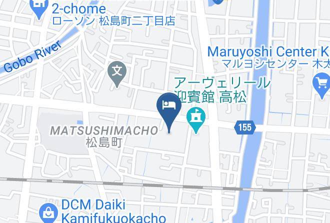 Takamatsu City - Takamatsu Kokusai Hotel Maps