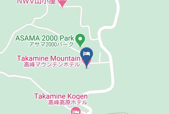 Tsumagoi Vil Agatsuma District - Takamine Mountain Lodge Maps
