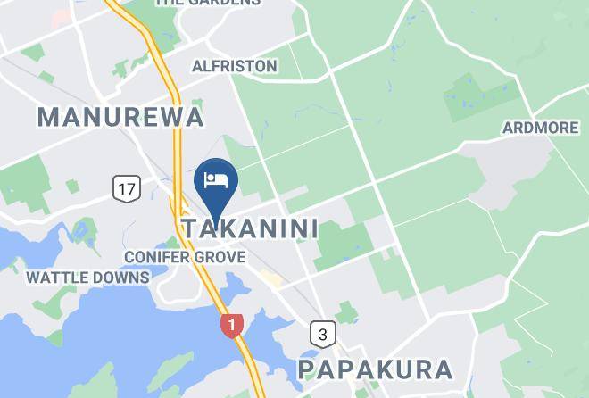 Auckland Takanini - Takanini Park Motor Lodge Maps