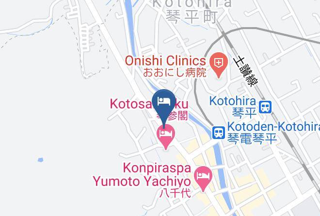 Kotohira Townnakatado District - Takaraya Maps