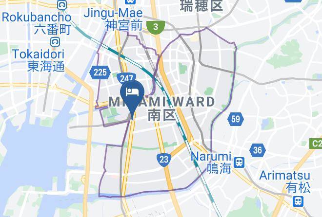 Nagoya City Minami Ward - Takaraya Maps