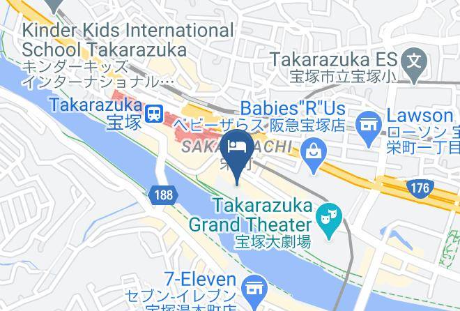 Takarazuka City - Takarazuka Hotel Maps