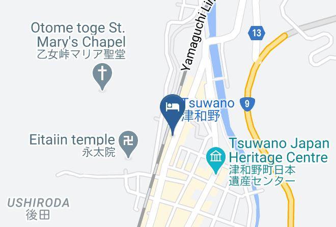 Tsuwano Townkanoashi District - Takasegawa Maps