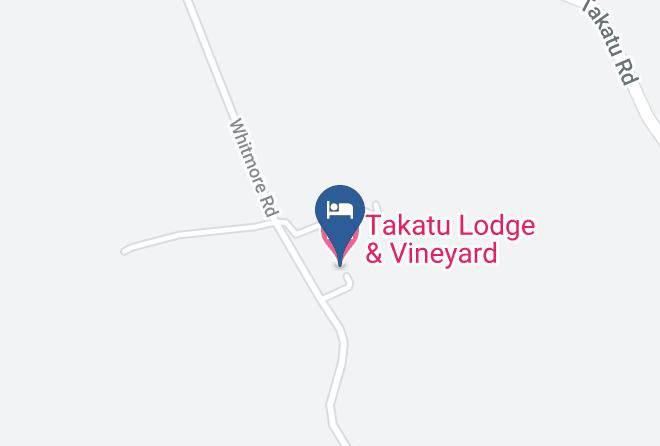 Tawharanui Peninsula - Takatu Lodge & Vineyard Maps