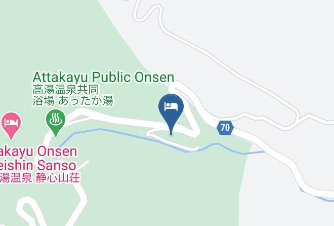 Fukushima City - Takayu Onsen Tamagoyu Maps