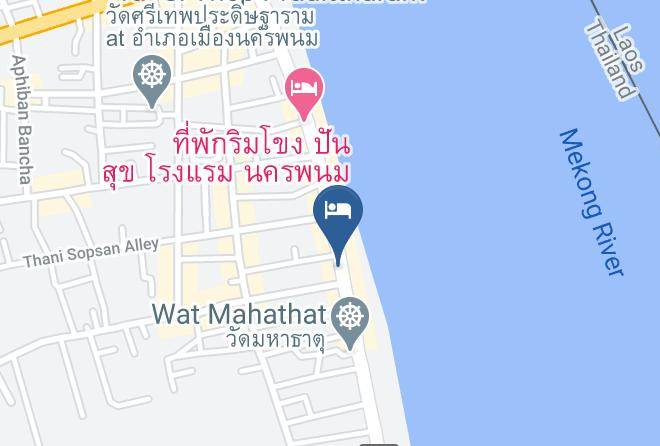 Amphoe Mueang Nakhon Phanom - Take A Rest At Nakhon Phanom Maps