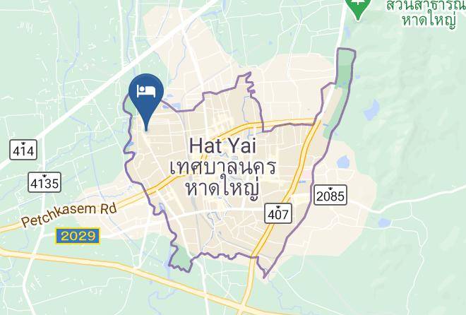 Take Care Residence Map - Songkhla - Amphoe Hat Yai