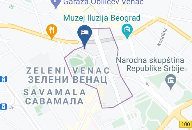 Belgrade City - Take Five Maps