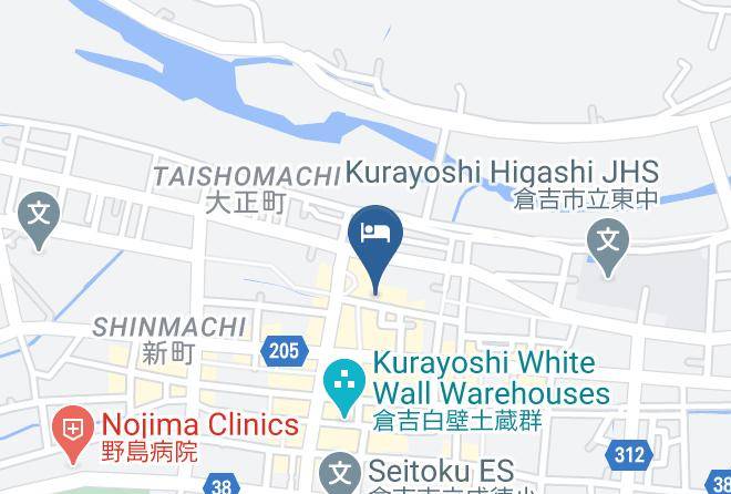 Kurayoshi City - Takenoya Inn Maps