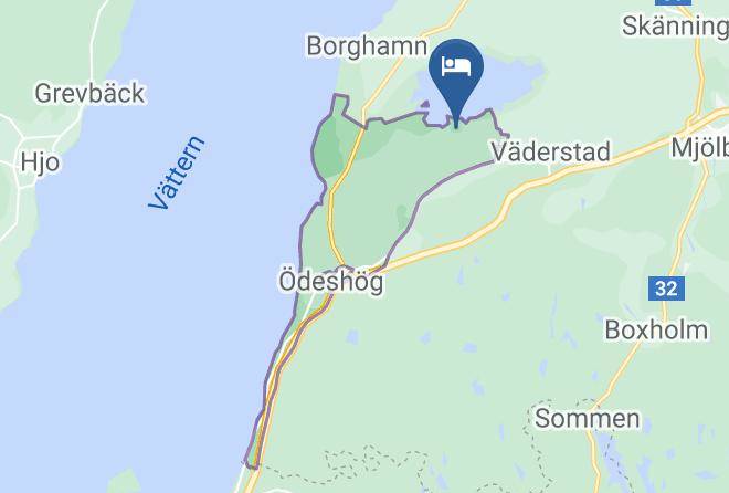 Odeshog - Takern Stf Vandrarhem Maps