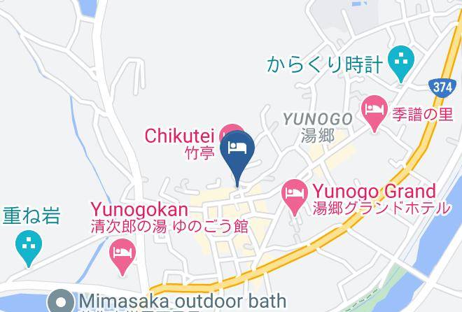 Takicho Hotel Map
