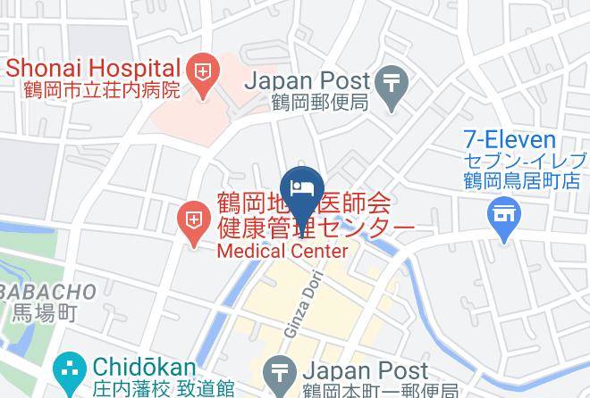 Tsuruoka City - Takinoya Maps