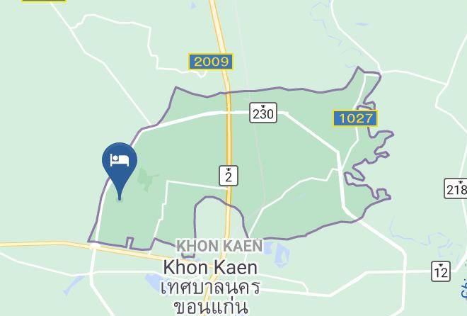 Amphoe Mueang Khon Kaen - Taksila Resort Maps
