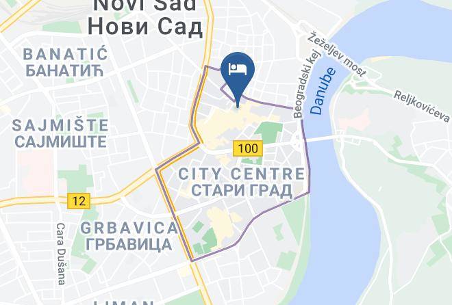 Juzno Backi - Tal Centar Maps