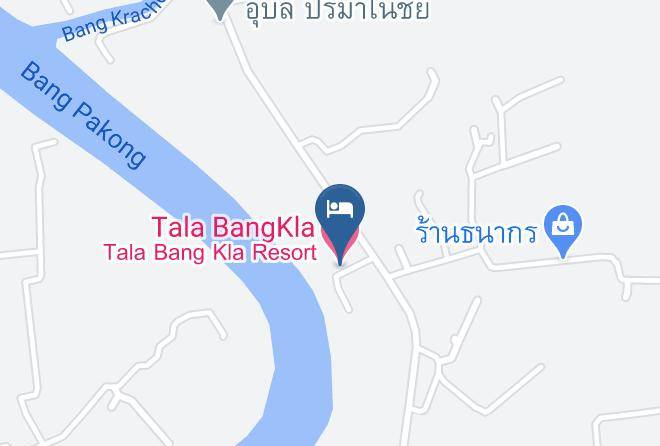 Amphoe Bang Khla - Tala Bangkla Maps