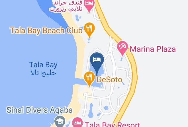 Al Aqaba Qasabah - Tala Bay Resort Maps