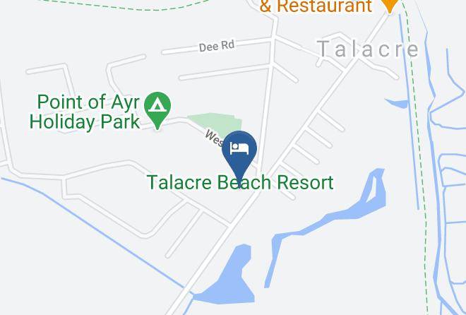 Flintshire - Talacre Beach Resort Maps
