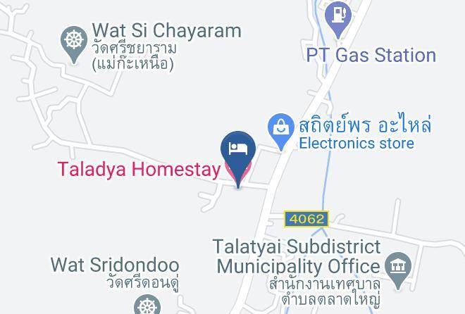 Amphoe Doi Saket - Taladya Homestay Maps