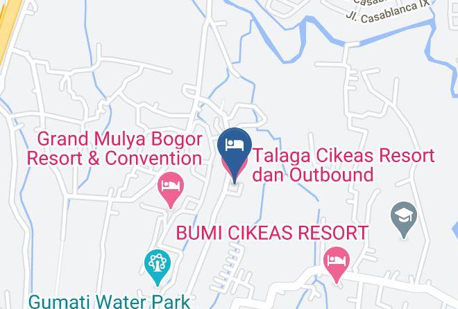 Bogor Regency - Talaga Cikeas Resort Dan Outbound Maps