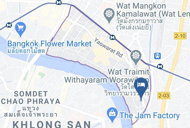 Samphanthawong District - Talakkia Boutique Hotel Maps