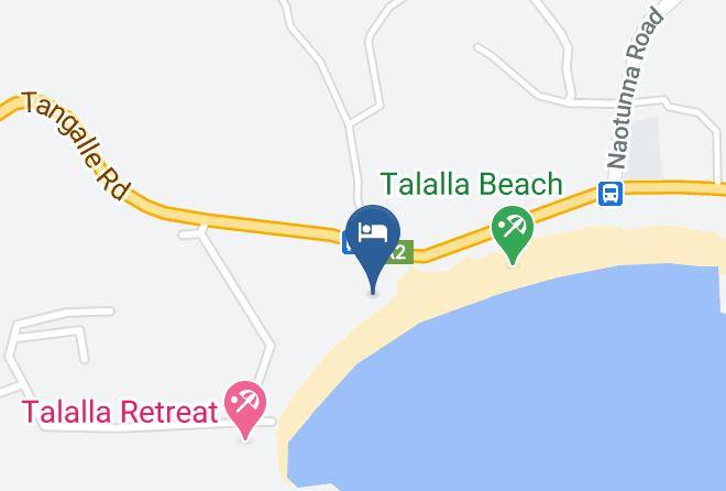 Galle - Talalla Beach Bungalows Maps