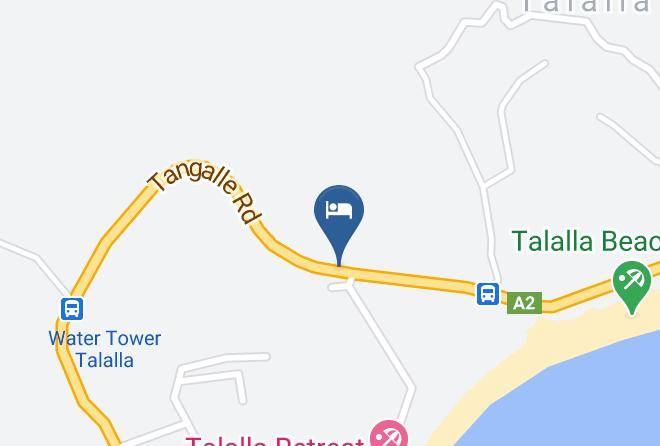 Galle - Talalla Coconut Hotel Maps