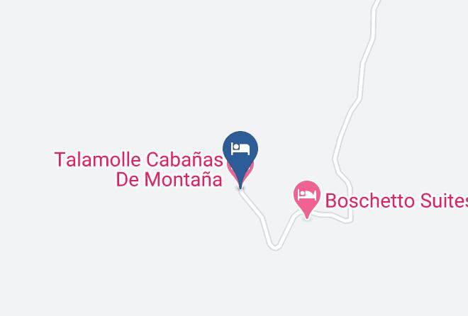 Calamuchita Department - Talamolle Cabanas De Montana Maps