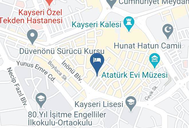 Melikgazi - Talaslioglu Hotel Maps