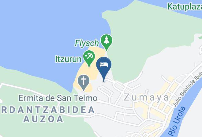 Gipuzkoa - Talasoterapia Zelai Zumaia Maps