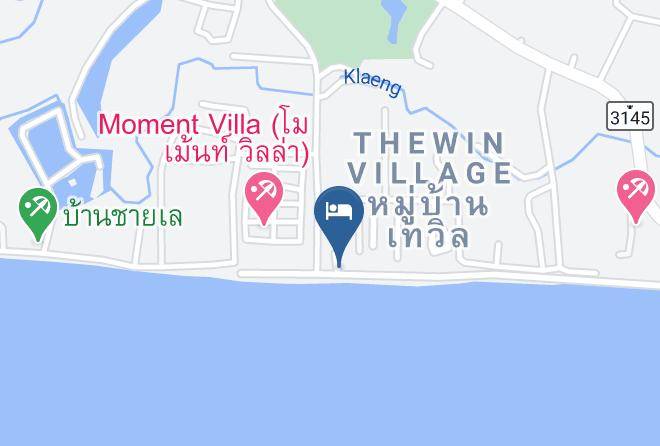 Amphoe Klaeng - Talaykram Resort Maps