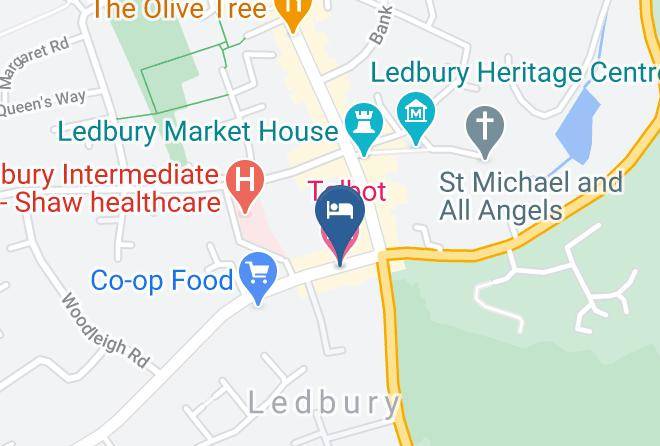 Herefordshire - Talbot Hotel Maps