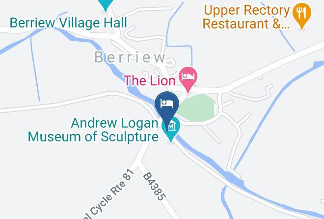 Powys - Talbot Hotel Maps